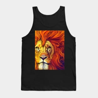 Proud and Elegant Lion Tank Top